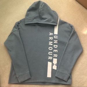 under armour funnel neck hoodie